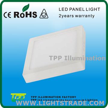 18w square suface mounted led panel light