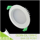 13W round SMD SAA downlight kit dimmable 3.5 inch Ceiling Lamps Dia110mm 1180LM