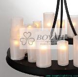 Kevin reilly Alter candle amd metal lighting fixture