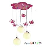Red Butterfly Pendant Light  EDN-PD9054-3