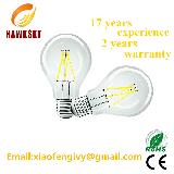 2014 New Product E27 LED filament bulb