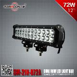 12 Inch 72W Dual Row LED Light Bar