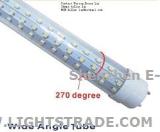 LED bulb tubes T8 1500mm 5ft 25W 2450-2550lm SMD3528 little decay