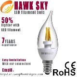 2014 New product 360degrees Clear LED Filament Bulb
