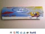 ceiling lamp,L680*W220mm,glass inside silkprint  Christmas-Spongebob, outside clear