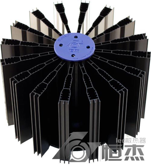 LED high bay heat sink/Radiator (control chip temperature below 38℃,100W)
