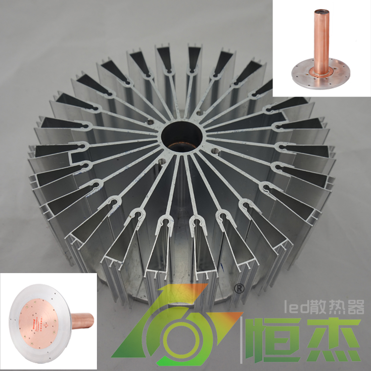 LED high bay heat sink/Radiator (control chip temperature below 36℃,60W)