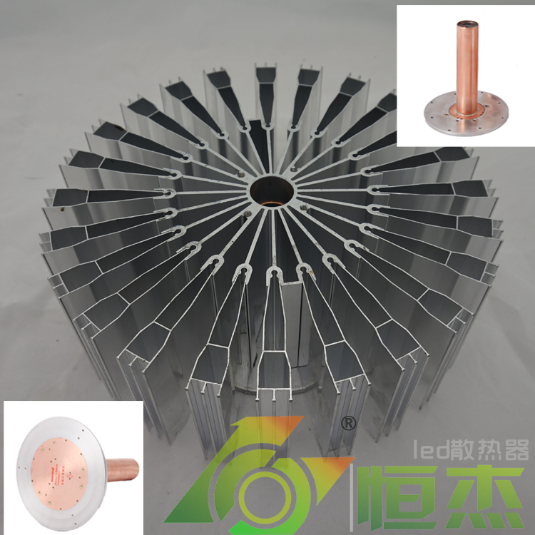LED high bay heat sink/Radiator (control chip temperature below 37℃,120W)