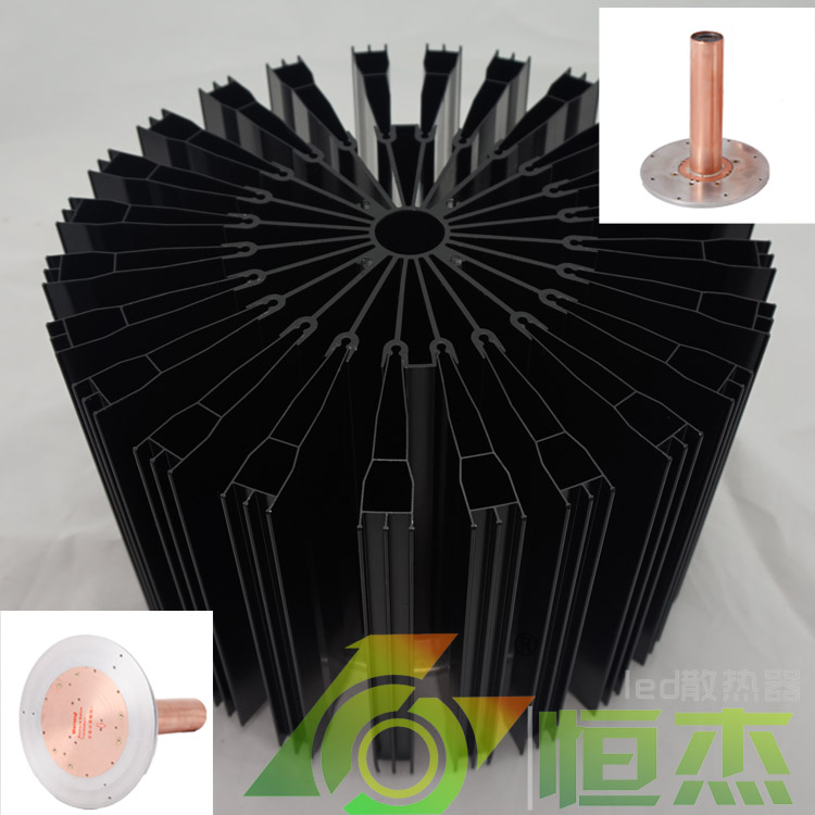LED high bay heat sink/Radiator (control chip temperature below 37℃,200W)