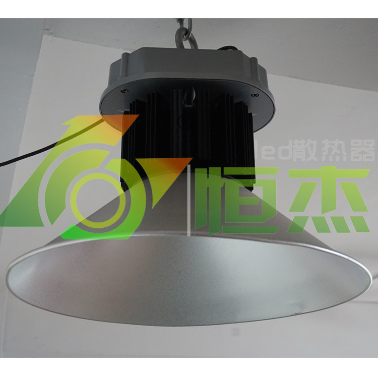 100w LED high bay light housing containing copper heat column core