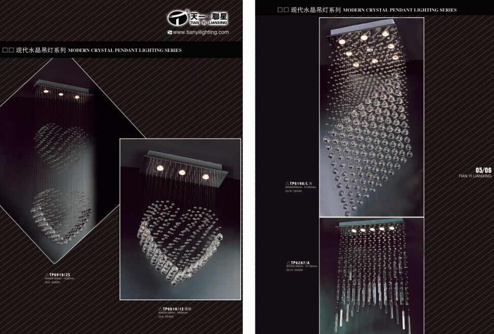 high quality Crystal LED ceiling lights