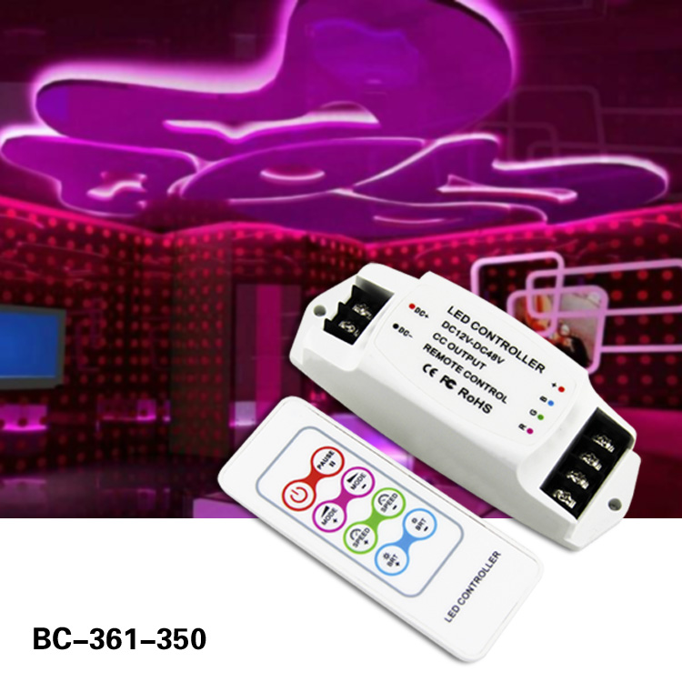 DC12-48V constant current 700ma led controller rgb