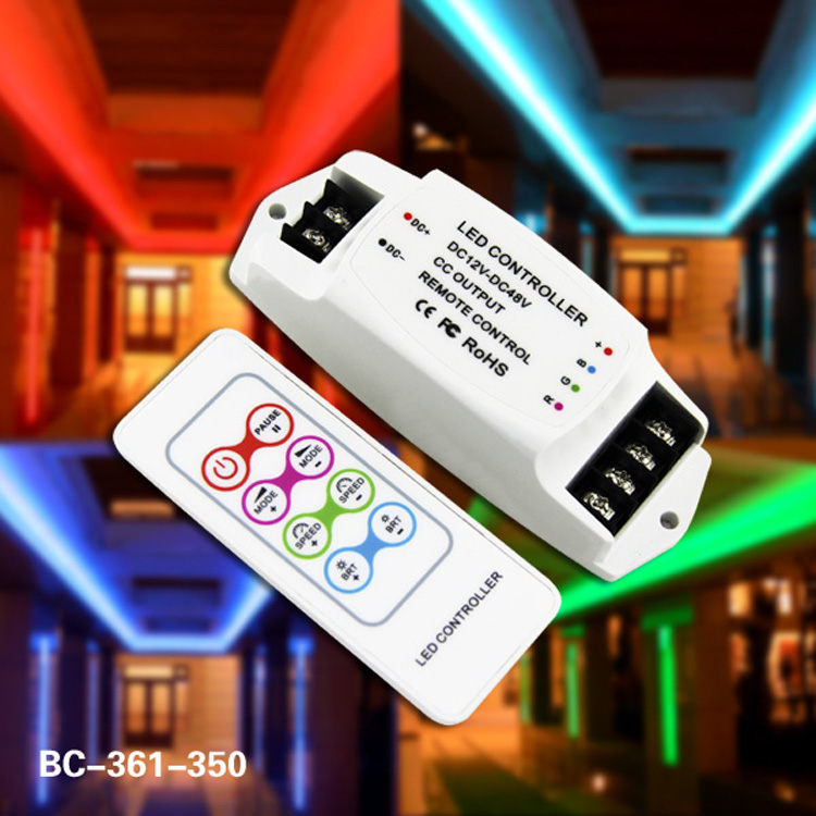 Constant current Multi-function rf RGB Controller 350ma