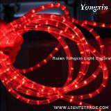 220v flexible round led rope light 2 wires for chrismas decoration