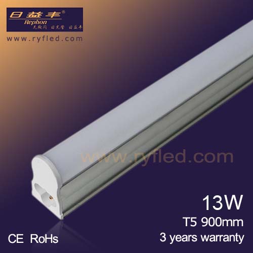 Professional 13w integrated t5 led tube light 1ft/2ft/3ft/4ft with 3 years warranty