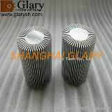 GLR-HS-207 63mm Round LED Cooler, Heatsinks  Aluminum Extrusion Profiles