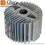 GLR-MHS-809 101mm Round LED Heatsink, Extrusion Aluminum Profiles