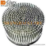 GLR-PF-140050 141mm Round Pin Fin LED Heat Exchange, AL1070  Forging Heatsink