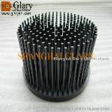 GLR-PF-120070 45W 120mm Round Pin Fin LED Heatsink, Cold Forging LED Cooling
