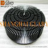 GLR-PF-182035 60W 182mm Cold Forging AL1070 LED Heat Exchange, Dissipator, Heatsinks