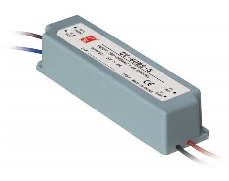 60W Plastic Case Constant Voltage LED Driver