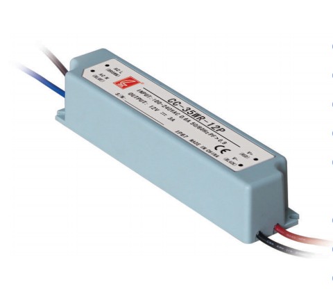 35W Plastic Case Constant Voltage LED Driver With PFC