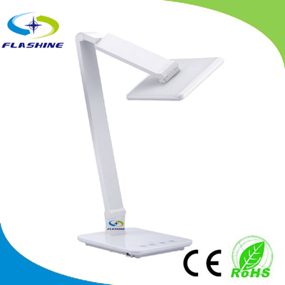 Ultra-thin Portable Touch Control Rechargeable LED Desk Lamp with Adjustable Brightness