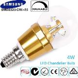 LED ROUND BULB G45 4W DIMMABLE E14 WARM