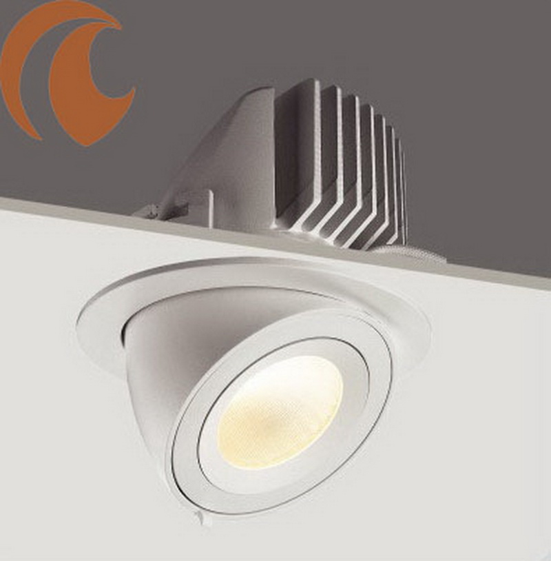 15W wall washer recessed downlight with CITIZEN CHIP