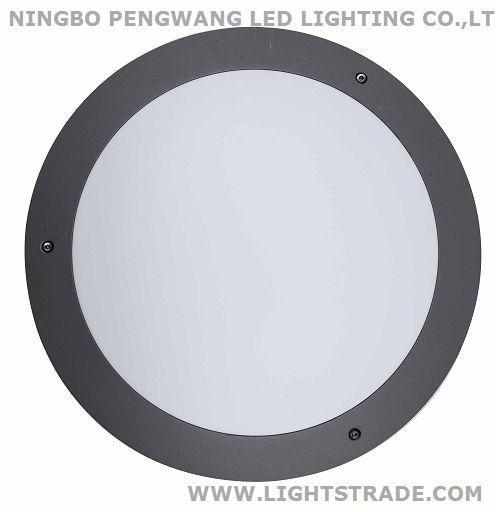 36W outdoor/indoor LED wall light, die casting and PC, CE,RoHS