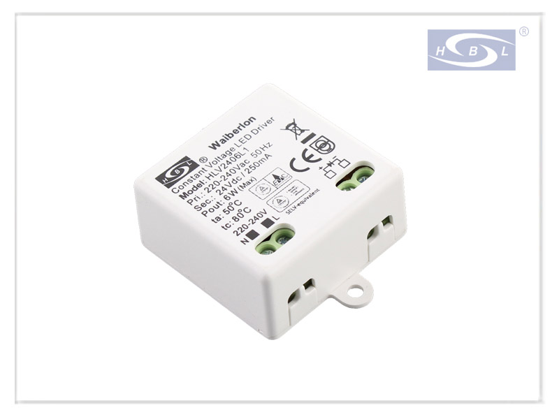 CE TUV EMC RoHS 3W or 6W Constant Voltage LED Driver