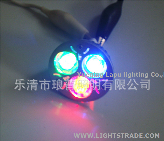lapu led RGB lamp E27-COB-3W