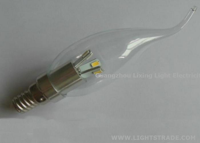4000K Ra 90 Flame Tip LED Candle Lamp E14 Energy Efficient Light Bulbs