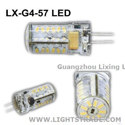 3W SMD 3014 G4 LED Bulb Replacement Warm White IP20 For Crystal Light