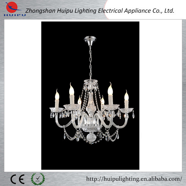 Modern hotel crystal pendant lamp