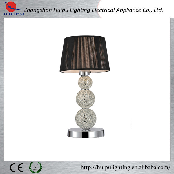 Contemporary mosaic glass ball decoration bedroom table lamp