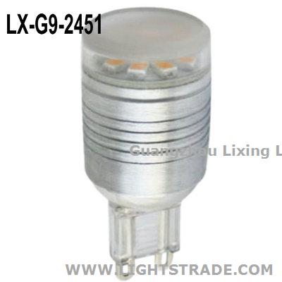 High Efficiency 90 Lumen G9 LED Bulb AC 110V Shopping Mall Lighting 3W / 3.5W