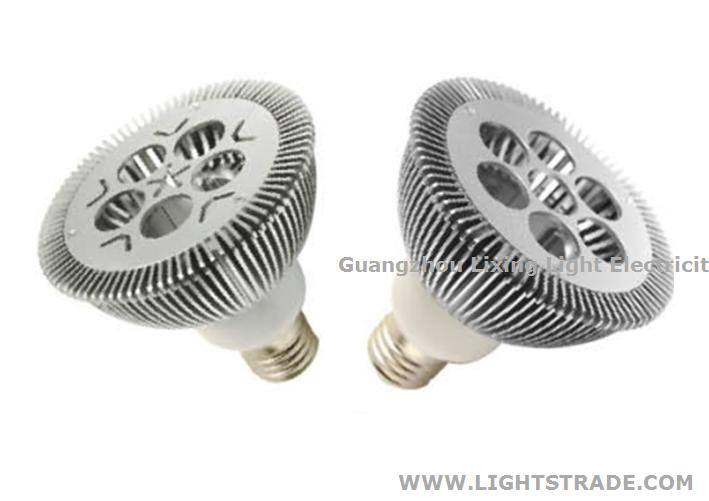 Super Bright 7W PAR 30 LED Light Aluminum Epistar Chip Residential Lighting