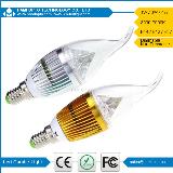 High Power Dimmable LED Candle Light Bulb For Home Decoration 220V