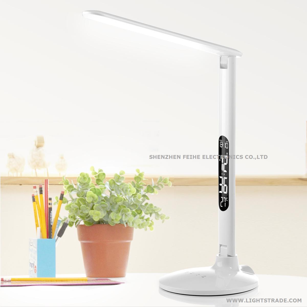 DC12V reading book light with 3-C light modes, touch dimmer