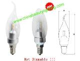 LED Bulb 3W Dimmable LED Candle Light