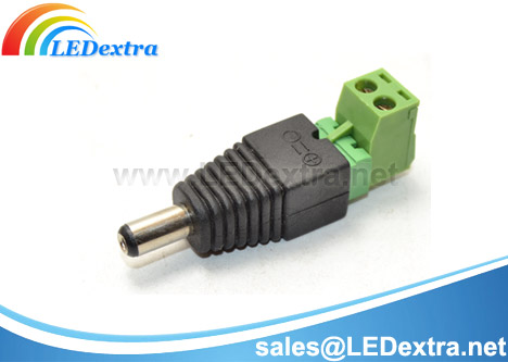 DC Connector to Removable Terminal Block