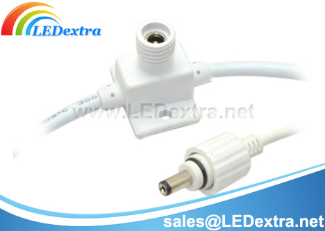 Waterproof T Connection DC Power Cable
