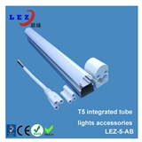 Integrated LED tube T5 led tube light parts with CE&RoHS certification