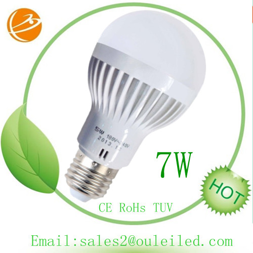 popular led light bulb with SMD2835 7W 4000K