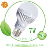popular led light bulb with SMD2835 7W 4000K