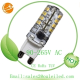 3w G4 G9 led bulb with silicon body