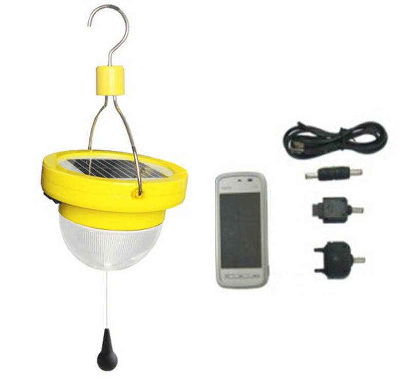 Waterproof IP 65 Solar Lantern with USB connector