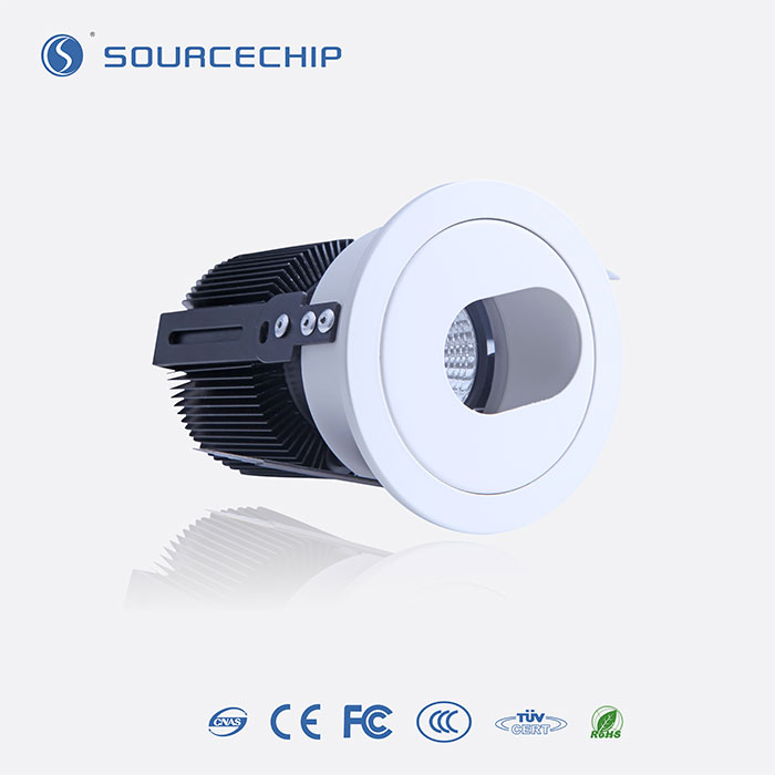 Rotatable LED downlight 15W wholesale