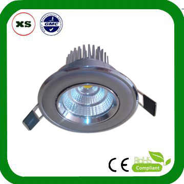 LED COB Down light 7w 2014 new arrival passed CE and RoHS